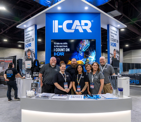 SkillsUSA I-CAR booth